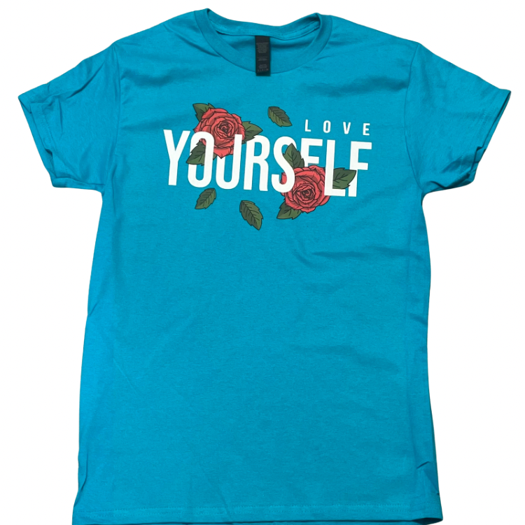 Love Yourself Rose Tee