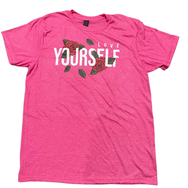 Love Yourself Rose Tee